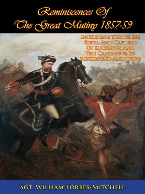 cover image of Reminiscences of the Great Mutiny 1857-59